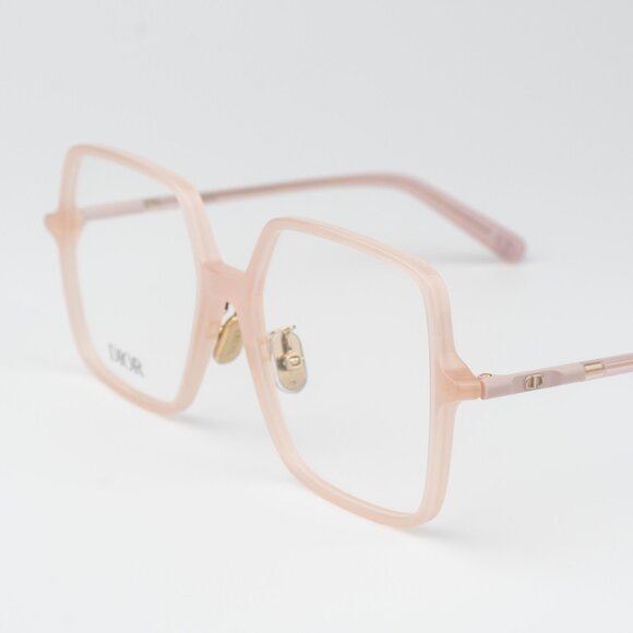 Dior MINI CD Men Eyeglasses Pink Square MINI CD O S7F 4000 BRAND NEW - Picture 5 of 9